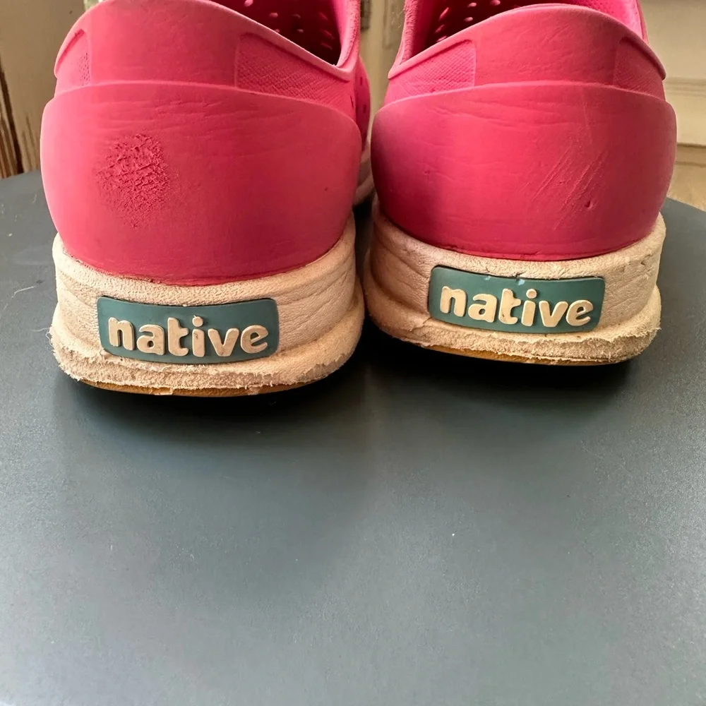 Native Pink Water‎ Shoes Lightweight Perforated Design